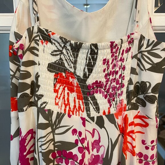 Old Navy Fit and Flare Cami Dress, Floral Print - Picture 2 of 4